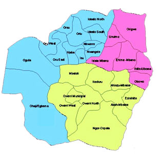 ikeduru map